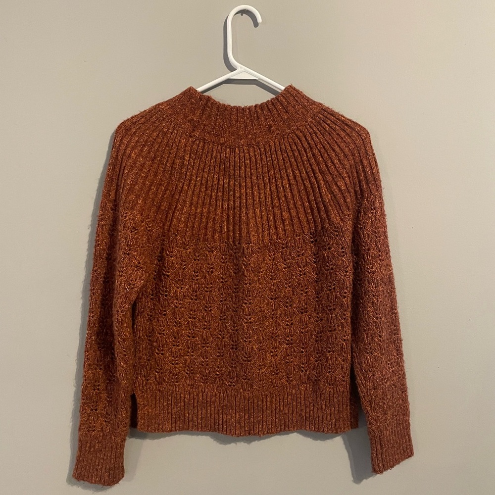 Baltic Born Tyler Knit Sweater in Rust